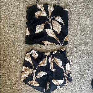 Banana Republic Silky Pajama Set